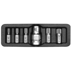 Yato Bit Készlet 6db-os (Spline - Sűrű Torx) M5-M12 